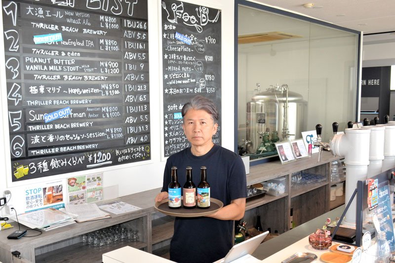 景色を味に変える一杯　千葉県産落花生のビール醸造も　マキシマスワーク（勝浦市）　【ちばの元気企業】