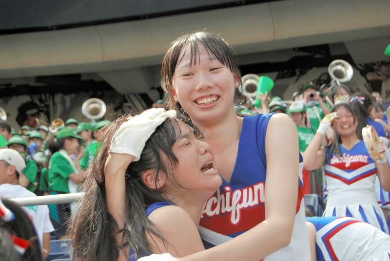 「思い届いた」「甲子園でもＶを」　歓喜に沸く市船橋スタンド　卒業生や保護者も感無量　両校ナインの奮闘たたえる　第１０７回全国高校野球選手権　千葉大会　最終日