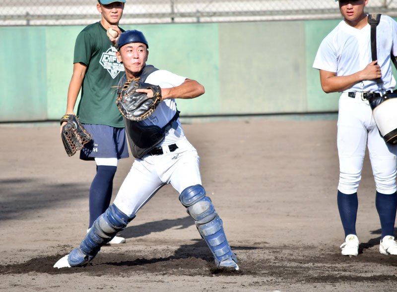 堅守明豊を警戒　開会式後初の球場練習に汗　第１０７回全国高校野球選手権　【市船橋　甲子園だより】