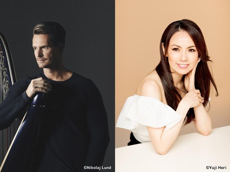 グザヴィエ・ドゥ・メストレ氏（左）と森麻季氏（右）
