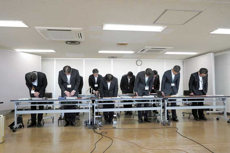 第三者委で究明し再発防止へ　銚子官製談合事件で越川市長「市民、関係者におわび」