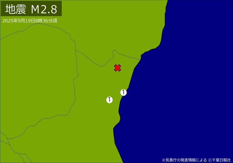 震度分布図