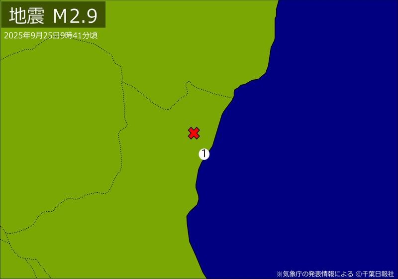 震度分布図
