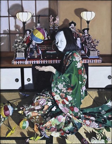 千葉県展・洋画部門で最年少最高賞　千城台高３年の實方さん　審査員うならせた描写力　ダークな雰囲気を表現