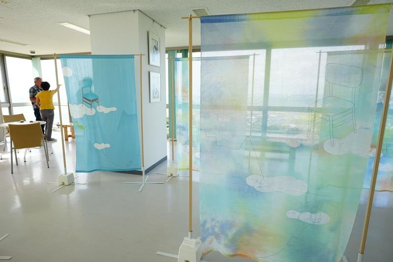 旭の秋、アートで彩る　２５日「あさげー」スタート！　絵画、書、オブジェ、染め物…　１９カ所、４５組が展示
