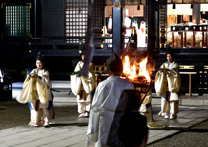 無病息災、五穀豊穣に感謝　香取神宮で大饗祭