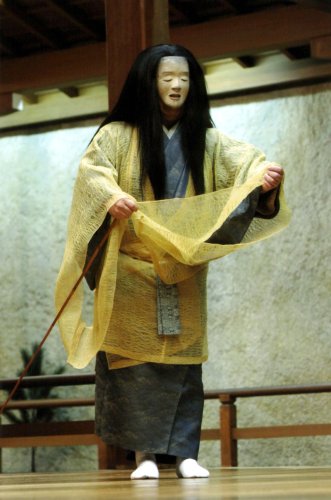 能「弱法師」観世銕之丞　撮影:森口ミツル