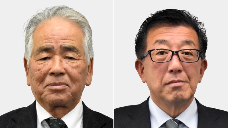 （左から）宮内保氏、井田孝氏