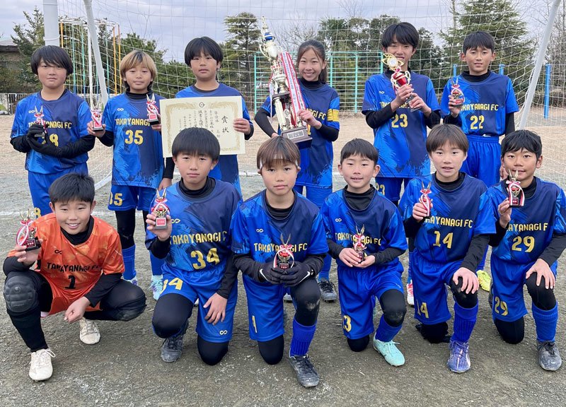 接戦制し白金ＦＣ優勝　東海杯招待サッカー　市原