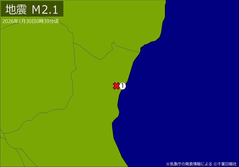震度分布図