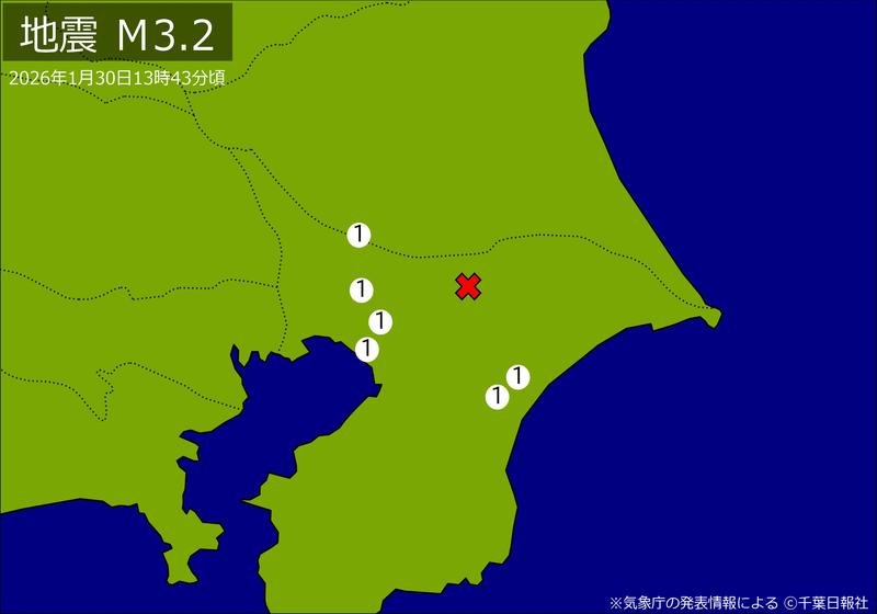 震度分布図