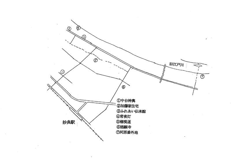 「妙なる経典」由来　寺の町伝統の神輿作り　妙典駅（東京メトロ東西線）　【駅から２ｋｍのおもしろ散歩　千葉地理学会】 