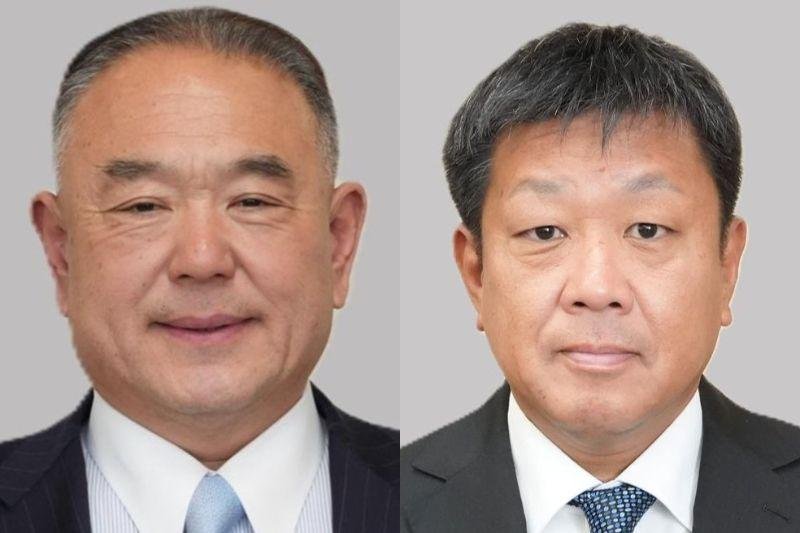 （左から届け出順）苅谷進一氏、宮内康幸氏