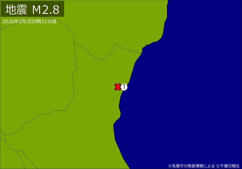 震度分布図