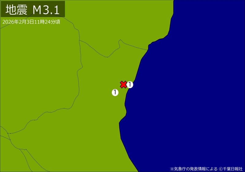 震度分布図