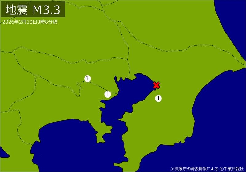 震度分布図