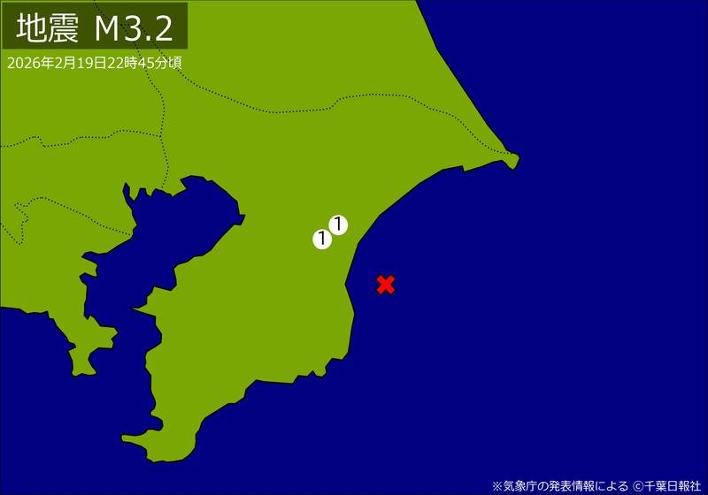 震度分布図
