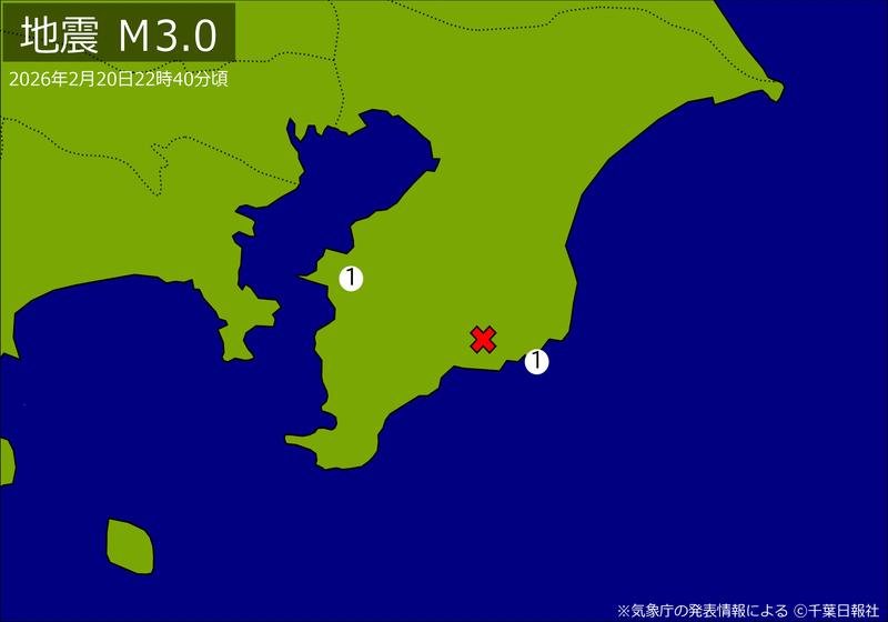 震度分布図