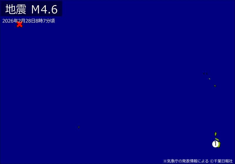 震度分布図