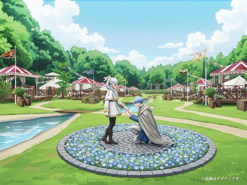 人気アニメ「葬送のフリーレン」がグランピングに　香取の農園リゾート「ザファーム」とコラボ　７～１０月、１日３２組限定で提供
