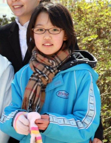 鈴木典行さんの次女、真衣さんは学校で被災して津波の犠牲になった（鈴木さん提供）