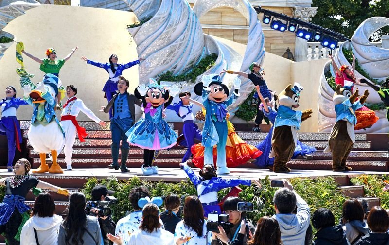 【写真多数あり】きらめく物語、永遠に　１５日から東京ディズニーシー２５周年イベント　ミッキーら早くもお祝い
