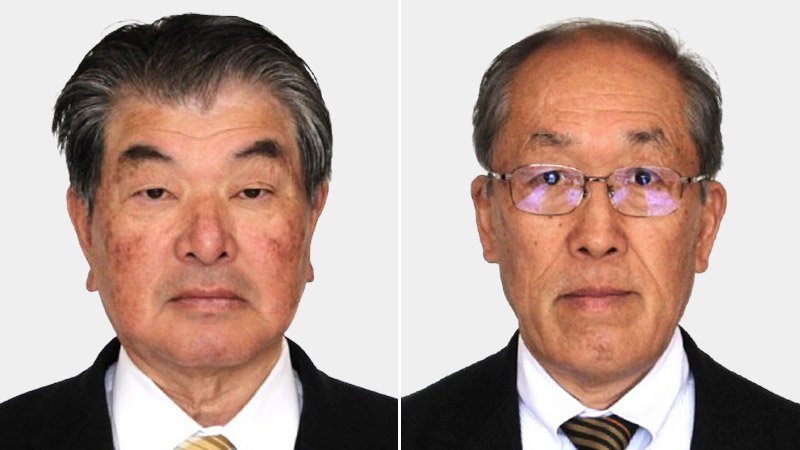 （左から）石井教宇氏、佐藤喜久雄氏