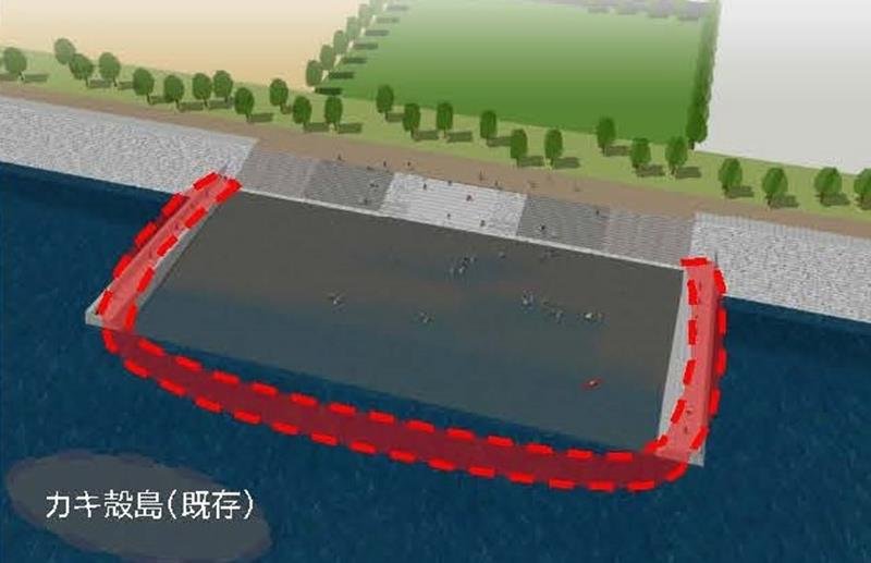 市川市が計画する人工干潟のイメージ（同市提供）

