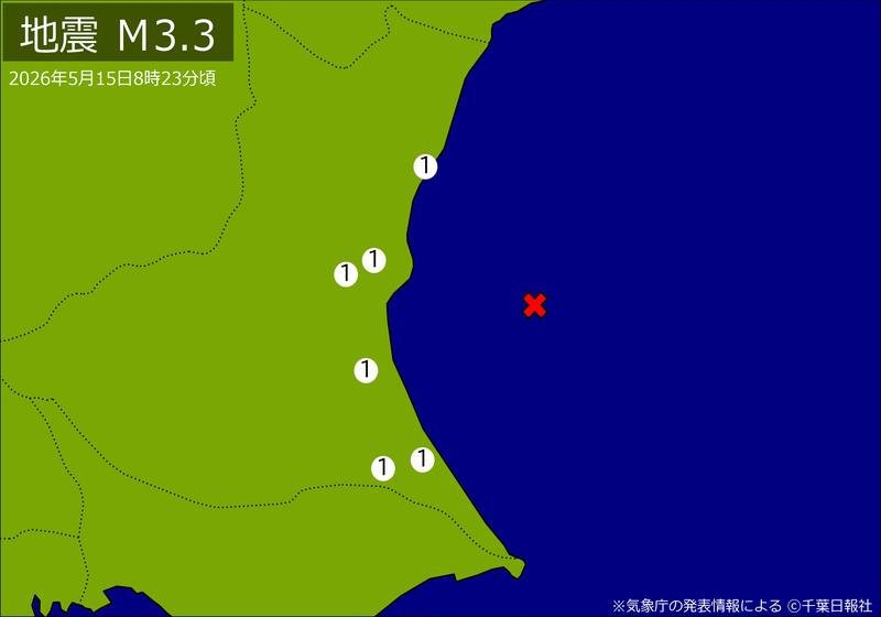 震度分布図