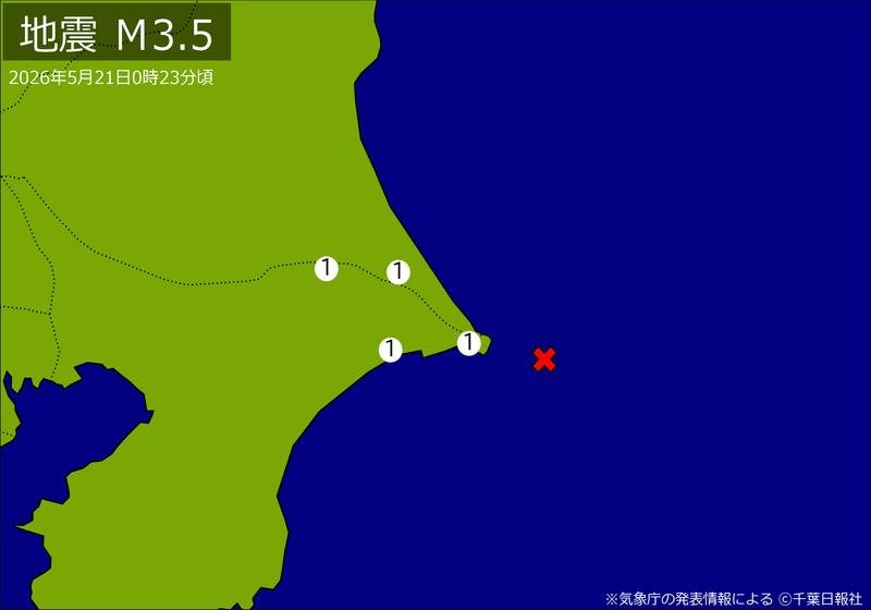震度分布図