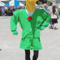 市民まつりを盛り上げ　きらっと君（習志野市）　【ちば　ゆるキャラコレクション】