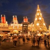 夕暮れを２人で楽しむクリスマス　東京ディズニーシーで願いをかけよう！＜１＞