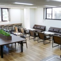 休憩スペースの「リブカフェ」