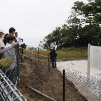 中世の城跡「金谷城」限定公開　　ファン３０人戦国に思いはせる　「御城印」発行記念、１９日も公開予定　富津