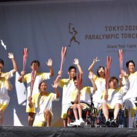「千葉県の火」つなぎ東京へ　無観客でパラ聖火フェス【２０２０東京パラ】