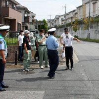 事故防止へ通学路点検　警察、住民と連携　市原市