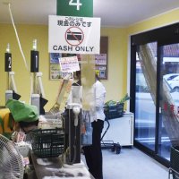 万引防止のため新たに設置したレジ