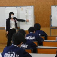 感謝の気持ち手紙で　長南中生に書き方講座