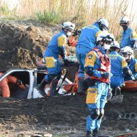 豪雨、大地震想定し訓練　１１都県の緊急援助隊　千葉県内で１０年ぶり