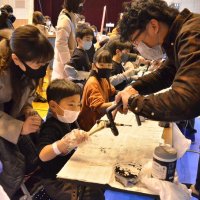 地元の仕事、見て知って　大網白里　体験イベントに児童