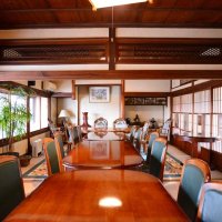 旧割烹新川屋本館の２階和室（流山市提供）
