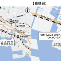 「（仮称）ららアリーナ　東京ベイ」の地図