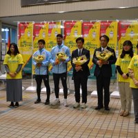 悲願のＪ１昇格誓う　尹監督、鈴木選手ら決意　ジェフ、千葉市長を訪問