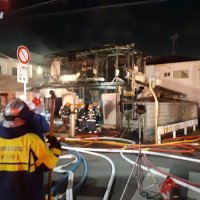 【動画あり】住宅火災１人不明　習志野