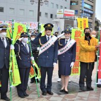 【動画あり】俳優・神尾楓珠さんら一日署長　船橋、春の交通安全　市立船橋高が舞台の映画で主演