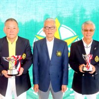 深沢、Ｇシニア３連覇　Ｍシニアは佐藤制す　ゴルフ　千葉県男子ミッドシニア＆男子グランドシニア選手権