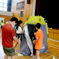 避難所生活を体験　全小中学生に防災教育　九十九里