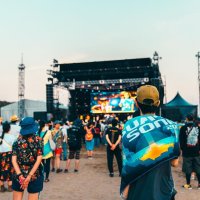 サマソニ名物のビーチステージ　（Ｃ）ＳＵＭＭＥＲ　ＳＯＮＩＣ
