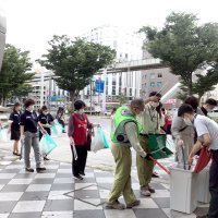 市民や企業従業員　千葉市でごみ拾い