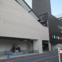 千葉駅に移された慰霊碑
